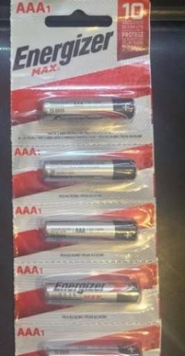 ENERGIZER PILA AAA EN TIRA X UNIDAD