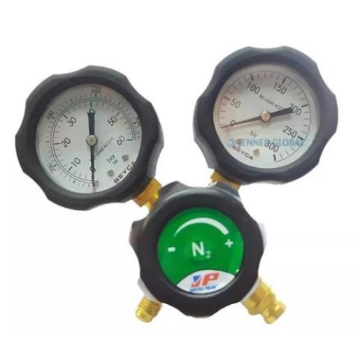 METAL PILAR VALVULA REGULADORA N2 ENTRADA DE 1/4