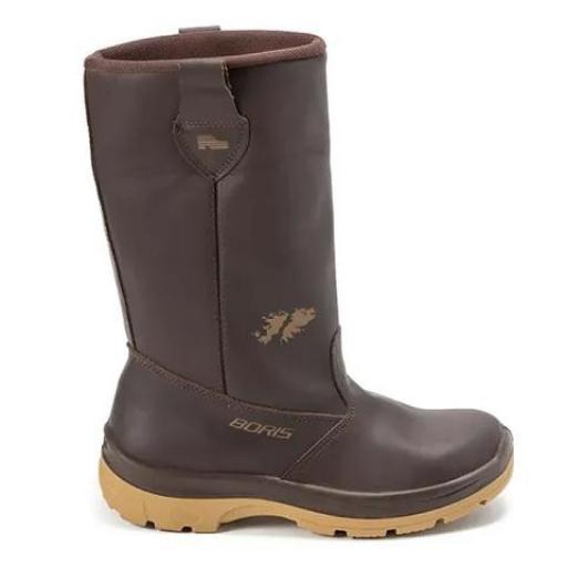 BLADI BOTA PETROLERA C/ PUNTERA ACERO ART 811 T 38 MARRON