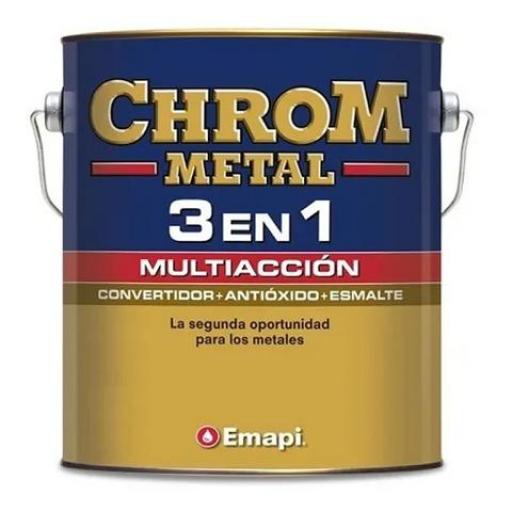 EMAPI CHROM METAL MULTIACCION 3EN1 BLANCO/B 1/2LT