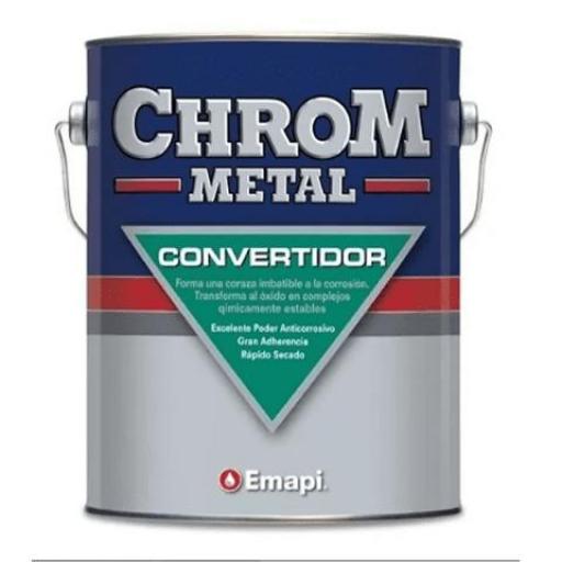 EMAPI CHROM METAL CONVERTIDOR GRIS/M 1LT