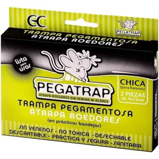PEGATRAP CHICA TRAMPA PARA RATAS (P/DOS)