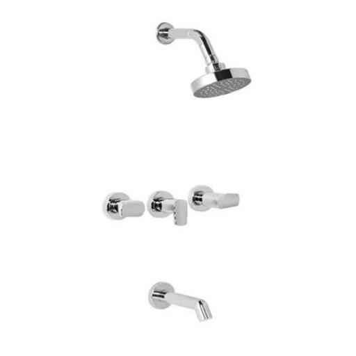 GRIFERIA PARA DUCHA DE EMBUTIR CON TRANSFERENCIA 2 COMANDOS TERMOFUSION VIVA NOVA 704211