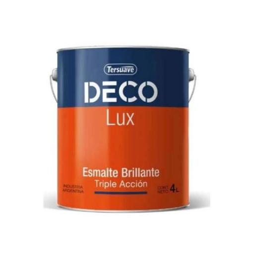 TERSUAVE DECOLUX ESM. SINTETICO 4LTS. BLANCO BRILLANTE