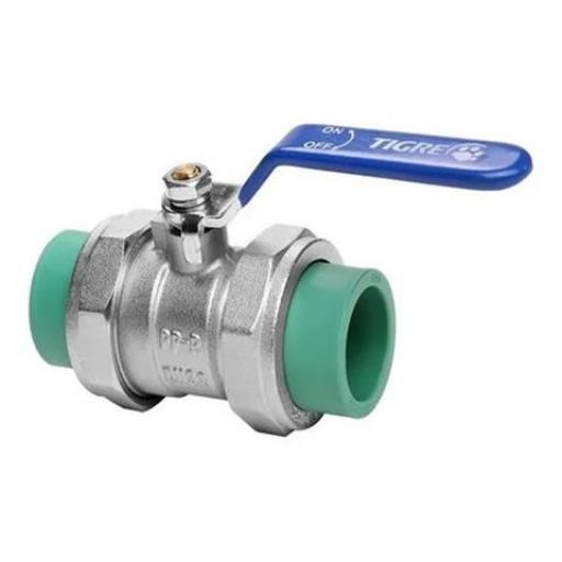 TIGRE VALVULA ESFERICA C/MEDIA UNION DOBLE 32MM