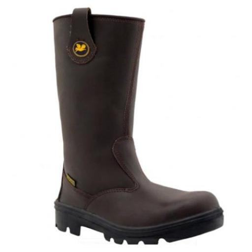 PEGASO BOTA PETROLERA FLOR T44 MARRON