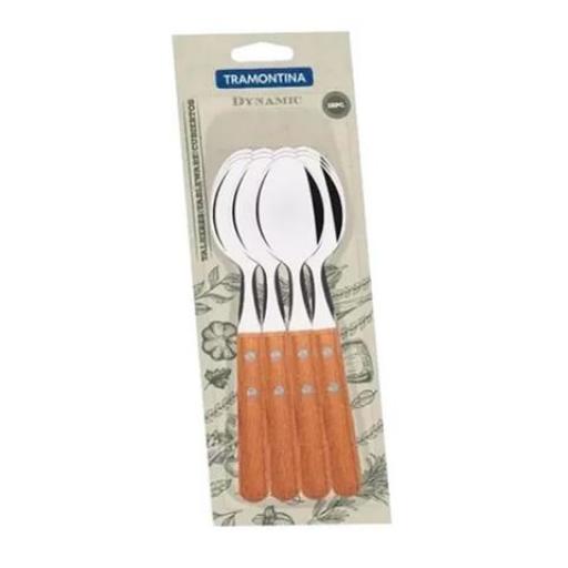 TRAMONTINA CUCHARA MESA CABO MADERA  22203/000 (SE VENDE X 12) (PRECIO X UNIDAD)