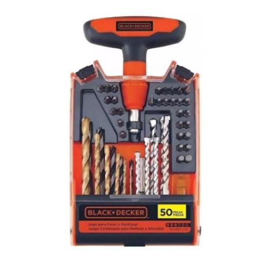 BLACK + DECKER SET DE 50 PIEZAS BDA50-LAC