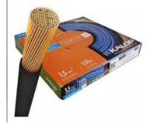 KALOP CONDUCTOR UNIPOLAR NEGRO 1.5MM