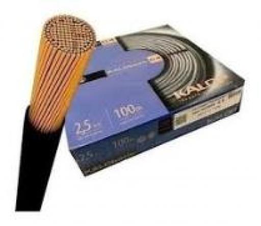 KALOP CONDUCTOR UNIPOLAR NEGRO 2.5MM