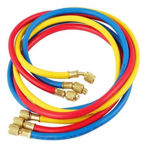 RUHLMANN MANGUERA MANIFOLD 3 PIEZAS 1/4 X 1MTS.