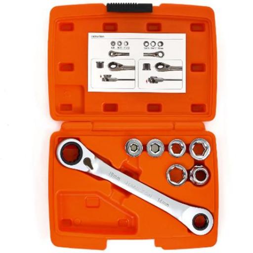 HAMILTON JUEGO DE LLAVES ESTRIADAS C/ CRIQUET 13 EN 1