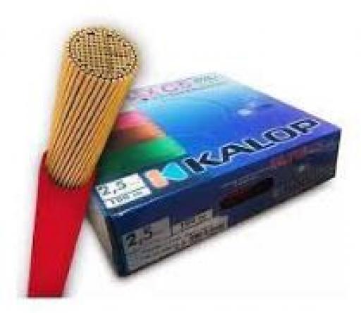 KALOP CONDUCTOR UNIPOLAR ROJO 2.5MM