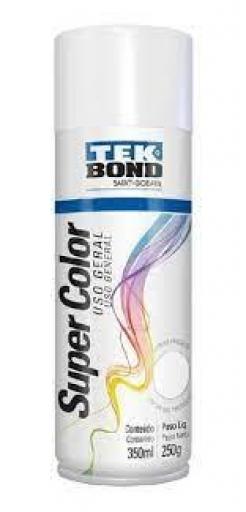 TEK BOND PINTURA AEROSOL USO GRAL. BLANCO BRILLANTE 350ML.