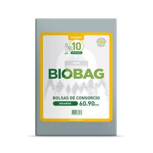 BIOBAG BOLSAS DE RESIDUOS 60 X 90 CM. X 10 UN.