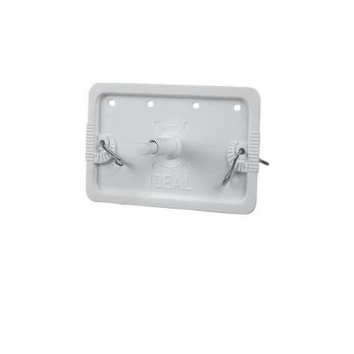 TAPA INTERIOR BLANCA C/ BOTON PARA DEPOSITO BAÑO