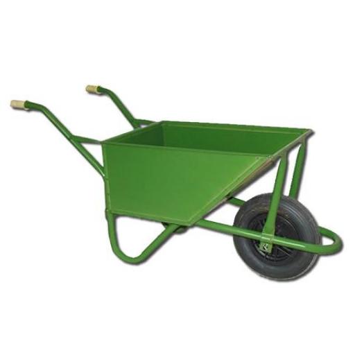 CARRETILLA METALICA 100 LTS. RUEDA NEUMATICA