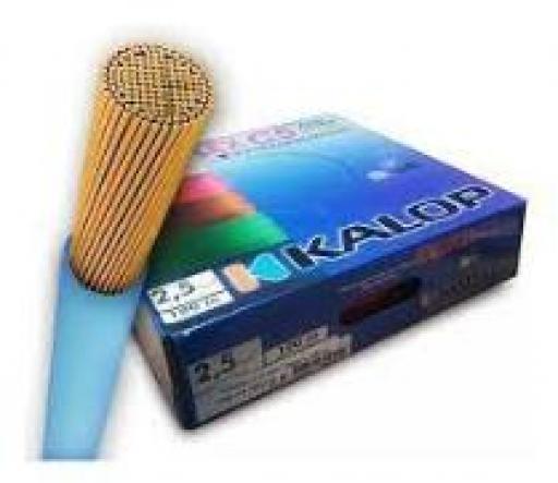 KALOP CONDUCTOR UNIPOLAR CELESTE 1.5MM