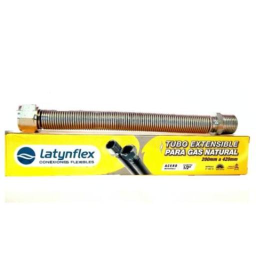 LATYNFLEX FLEXTENSIBLE AC INOX. 1/2X20-42 REV GAS