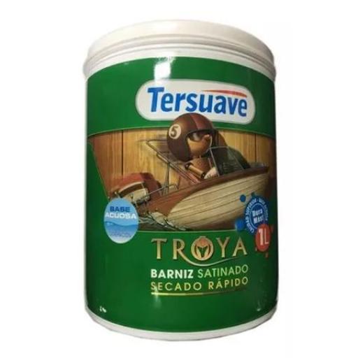 TERSUAVE BARNIZ ACUOSO SECADO RAPIDO BRILLANTE 1 LTS.