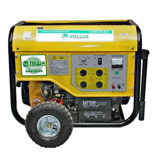 NIWA 55-ER GENERADOR 5.5 KVA 4T ARRANQUE ELECTRICO
