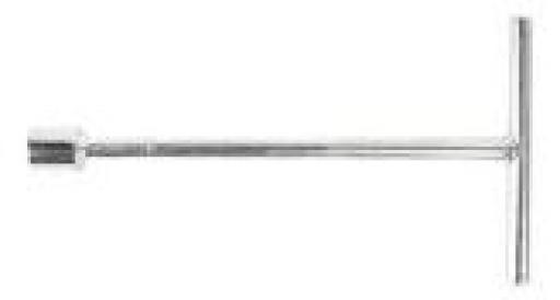 KLD LLAVE TUBO MANGO T LARGA 17MM