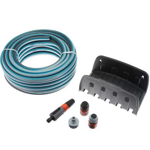 GARDENA SOPORTE MURAL P/ MANGUERA KIT MANGUERA Y CONECTORES 50 CLASSIC 8009-20