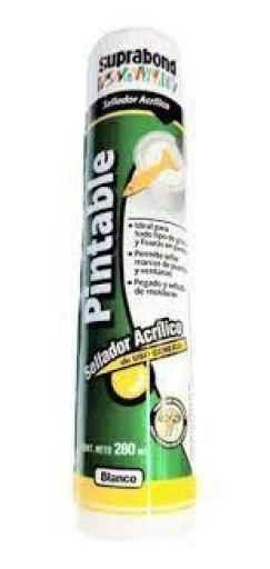 SUPRABOND SELLADOR ACRILICO PINTABLE  280GR BLANCO