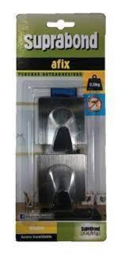 SUPRABOND PERCHA ADHE CUADRADA ACERO/INOX 49MM