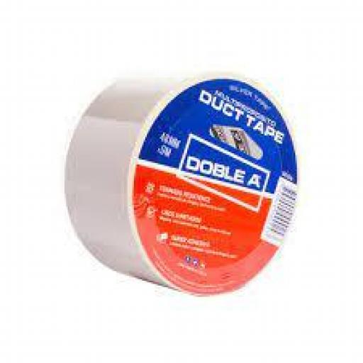 DOBLE A CINTA SILVER TAPE BLANCA 48X9