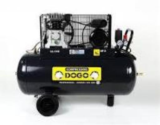 DOGO COMPRESOR 3 HP X 100 LT. PROFESIONAL MONOF.