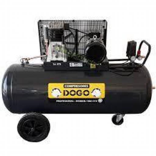 DOGO COMPRESOR 4 HP X300LT. PROFESIONAL TRIFA