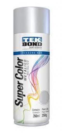 TEK BOND PINTURA AEROSOL METALIZ. PLATA 350ML.