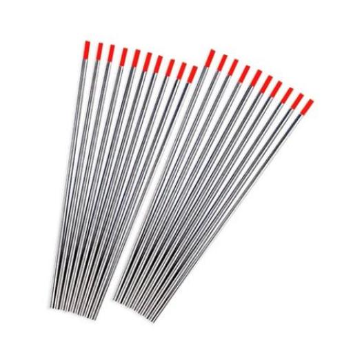 DOGO ELECTRODO DE TUNGSTENO 2% TORIO 16X175 WT20 PUNTA ROJA