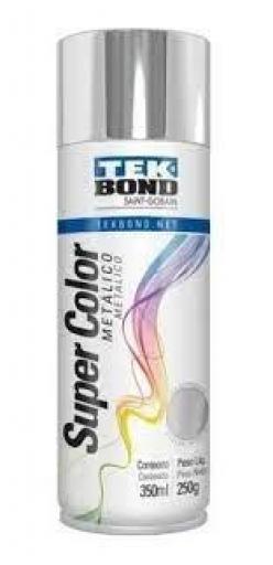TEK BOND PINTURA AEROSOL METALIZ. CROMADO 350ML.