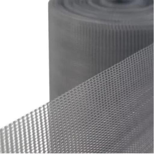 TEJIDO MOSQUITERO PLASTICO GRIS DE 0.8MTS.