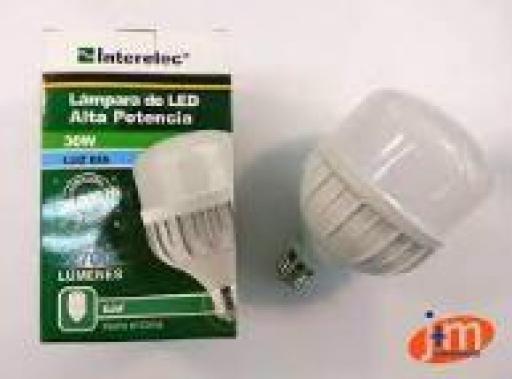 INTERELEC LAMPARA HI-POWER 30W LUZ DIA E27