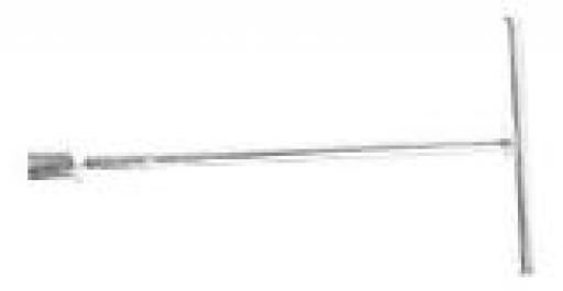 KLD LLAVE TUBO MANGO T LARGA 15MM