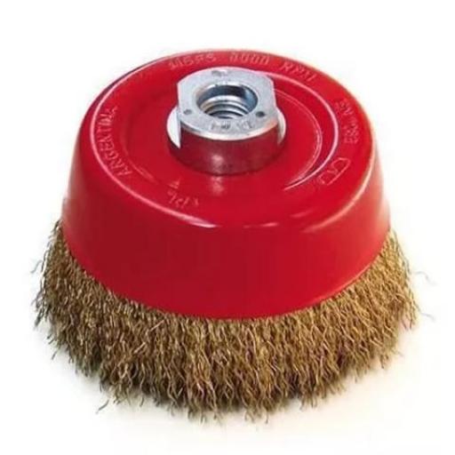 FPL CEPILLO CIRCULAR CONICO RIZADO 96MM M14