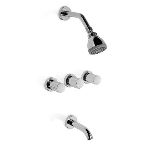 PIAZZA GRIFERIA PARA BAÑERA DE EMBUTIR CON TRANSFERENCIA DOMANI 31006