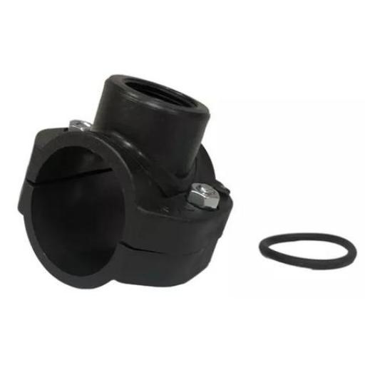 MONTURA PVC P/AGUA C/ROSCA HEM 90X1