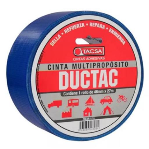 TACSA DUCTAPE CINTA MULTIPROPOSITO AZUL