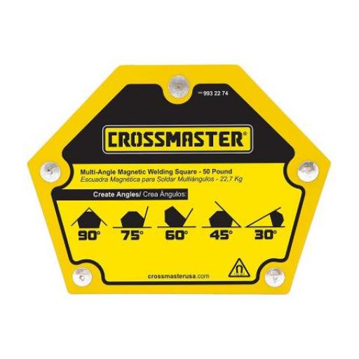 CROSSMASTER 9932274 ESCUADRA MAGNETICA MULTIANGULO 23 KG. 