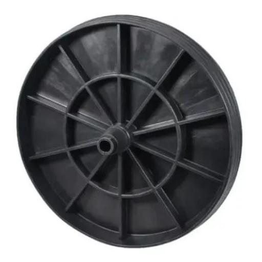 RUEDA PARA CARRETILLA PVC 350X65MM.