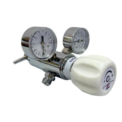 METAL PILAR REGULADOR OXIGENO MEDICINAL C/ CAUDALIMETRO MP50510