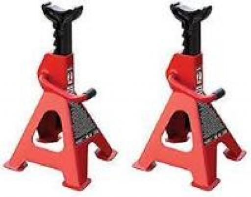 LABOR SET DE CABALLETE PARA AUTOS 2 TON (2 UNID)