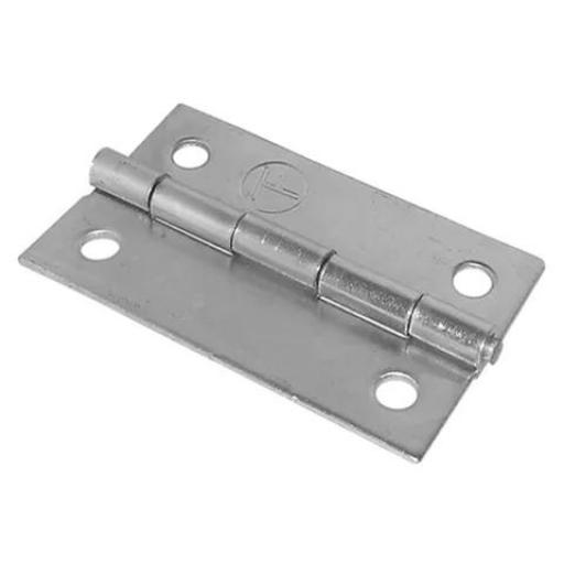 BISAGRA LIBRO ZINCADA AZUL 89MM.