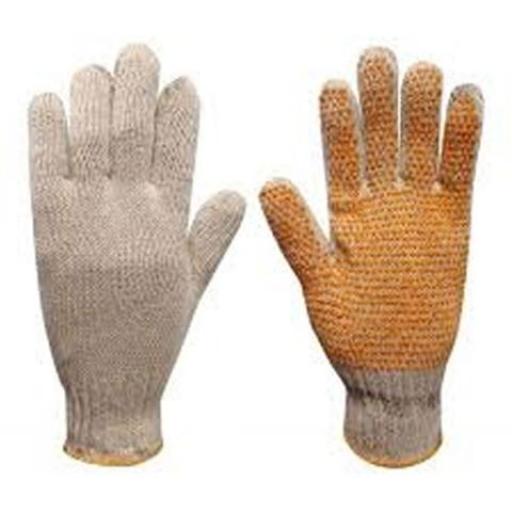 GAMISOL GUANTE ALGODON MOTEADO 1100FER NARANJA