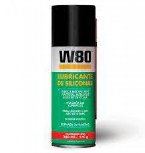 W80 LUBRICANTE DE SILICONAS 240ML/170GR