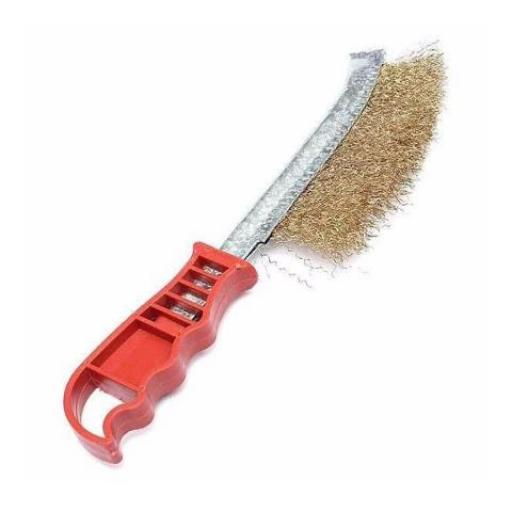 CEPILLO ACERO CURVO MANGO PLASTICO BANANITA